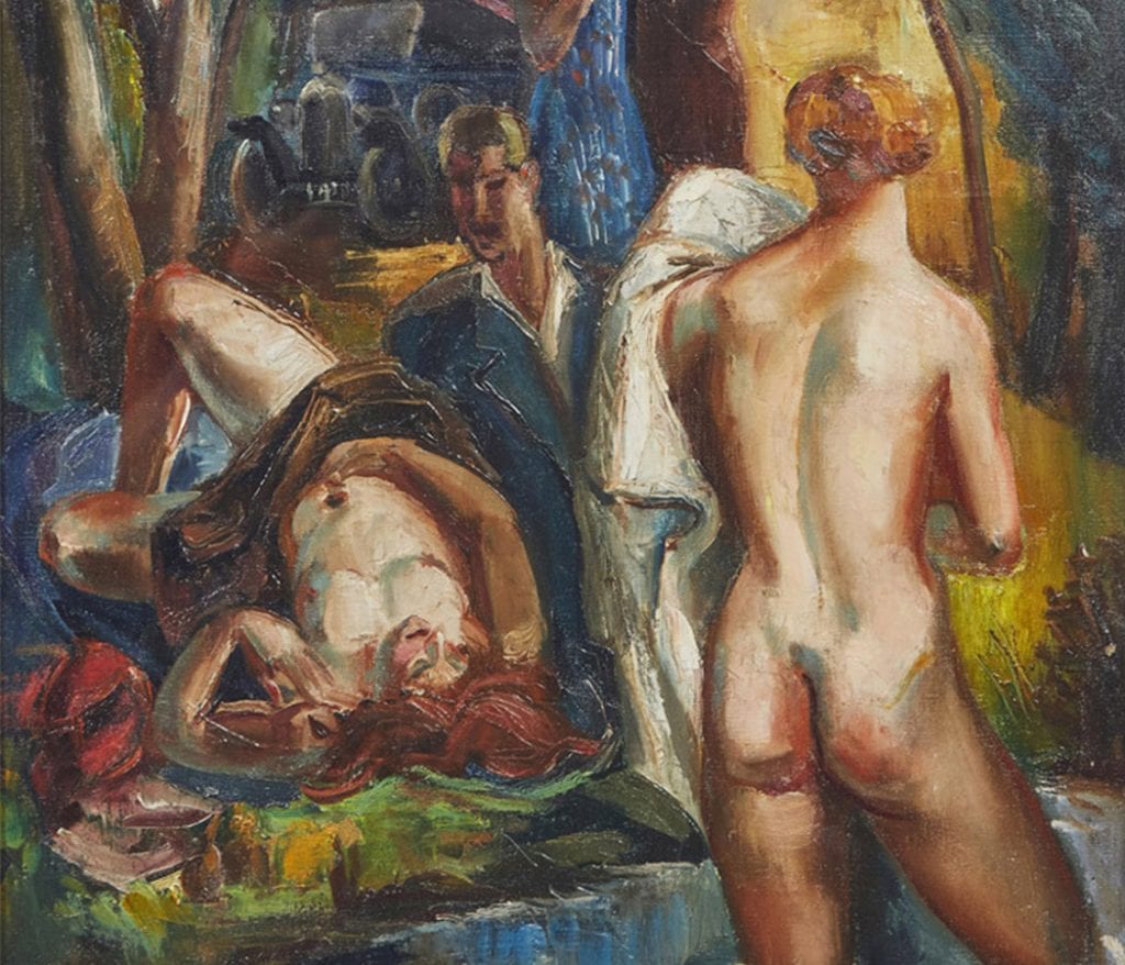 La baignade - André Favory