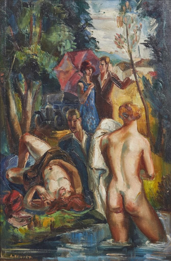 La baignade - André Favory