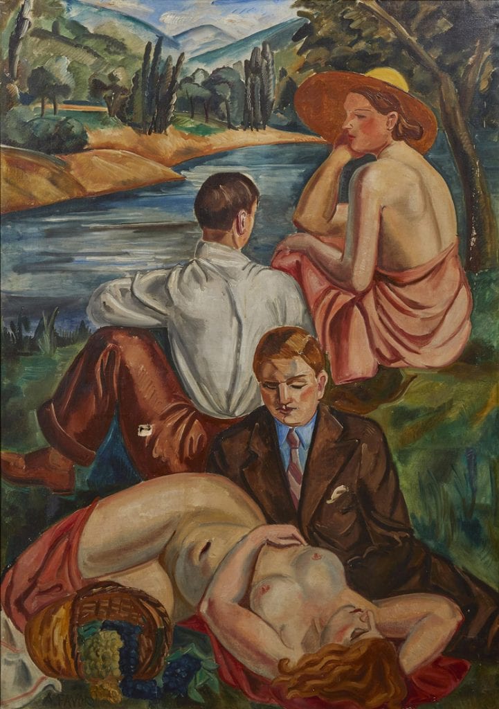 Le déjeuner sur l'herbe - André Favory