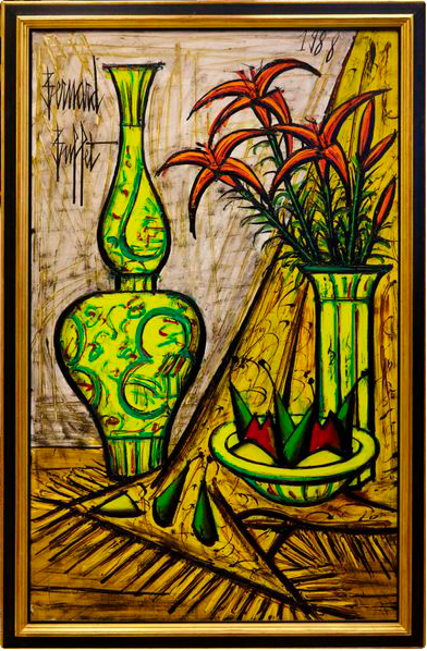 Bernard Buffet - Les porcelaines jaunes