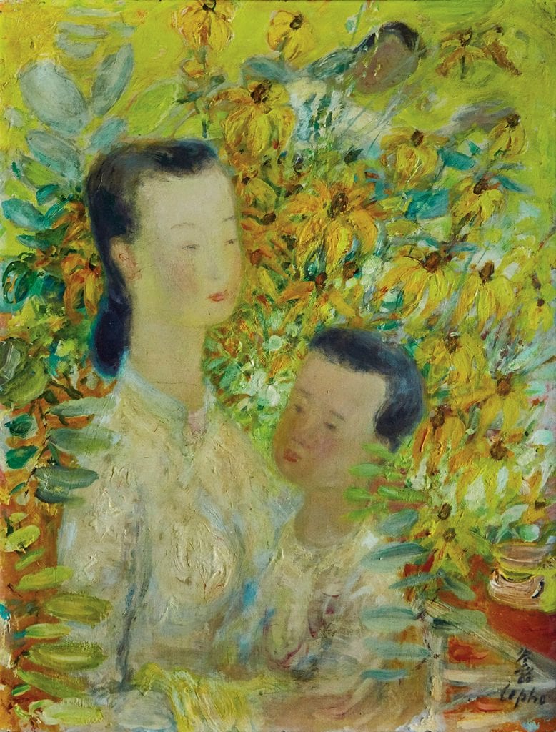 Mère et enfant de Le Pho