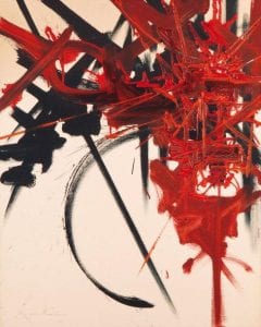 Georges MATHIEU (1921-2012) - Lieux jaloux, circa 1985