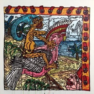 Robert COMBAS - Sans titre, circa 1985-1988