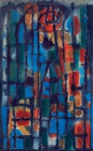 Alfred MANESSIER - Composition, 1948
