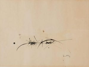 Georges MATHIEU (1921-2012) - Composition, 1969